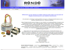 Tablet Screenshot of mueller-rondo.com
